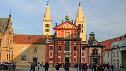 Le couvant et l’Eglise St. George (St Jiri)